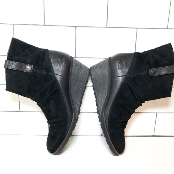 north face wedge boots